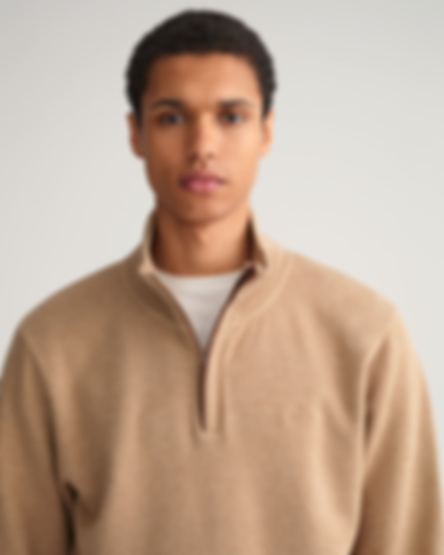 Sacker Rib Half-Zip Sweatshirt