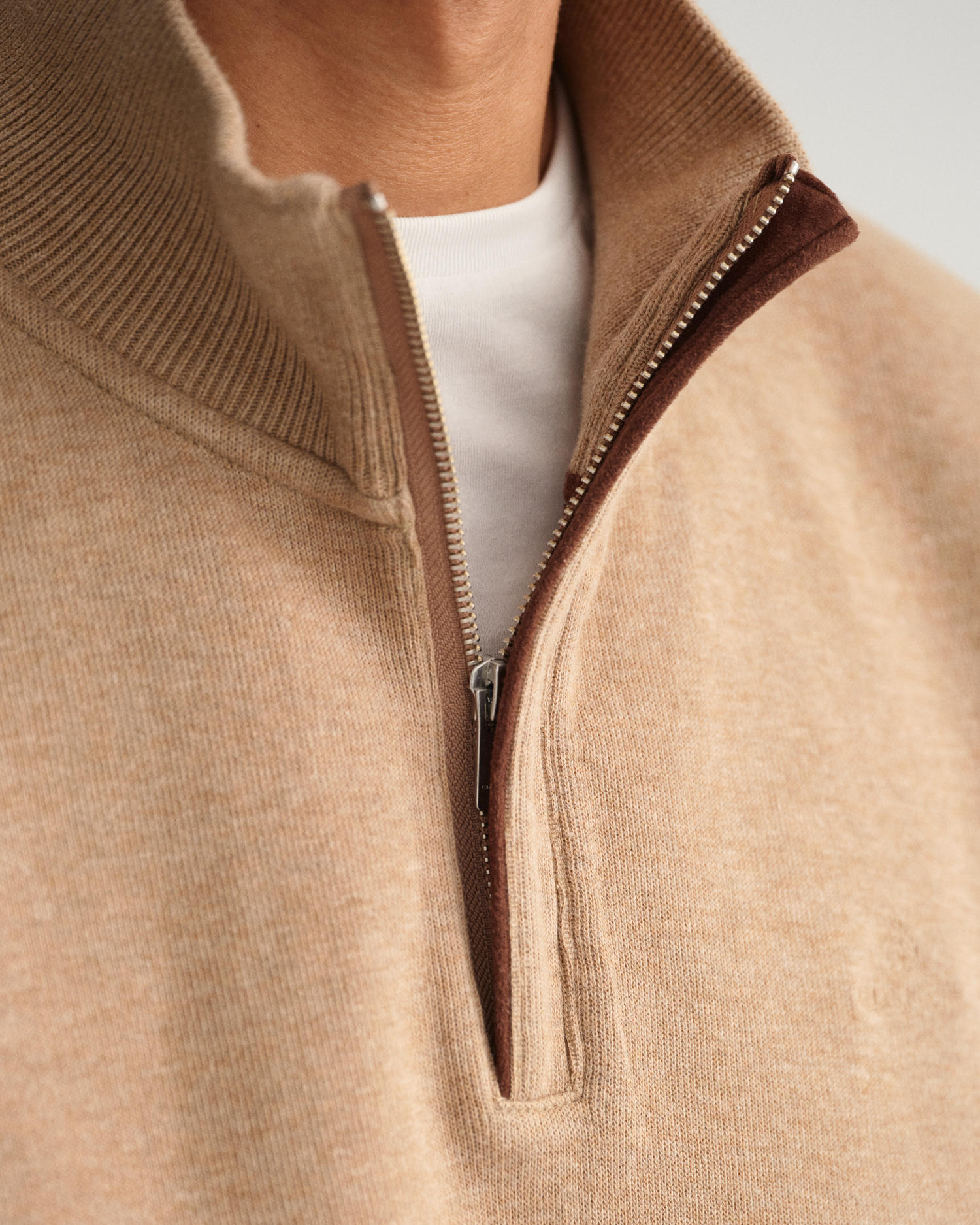 Sacker Rib Half-Zip Sweatshirt