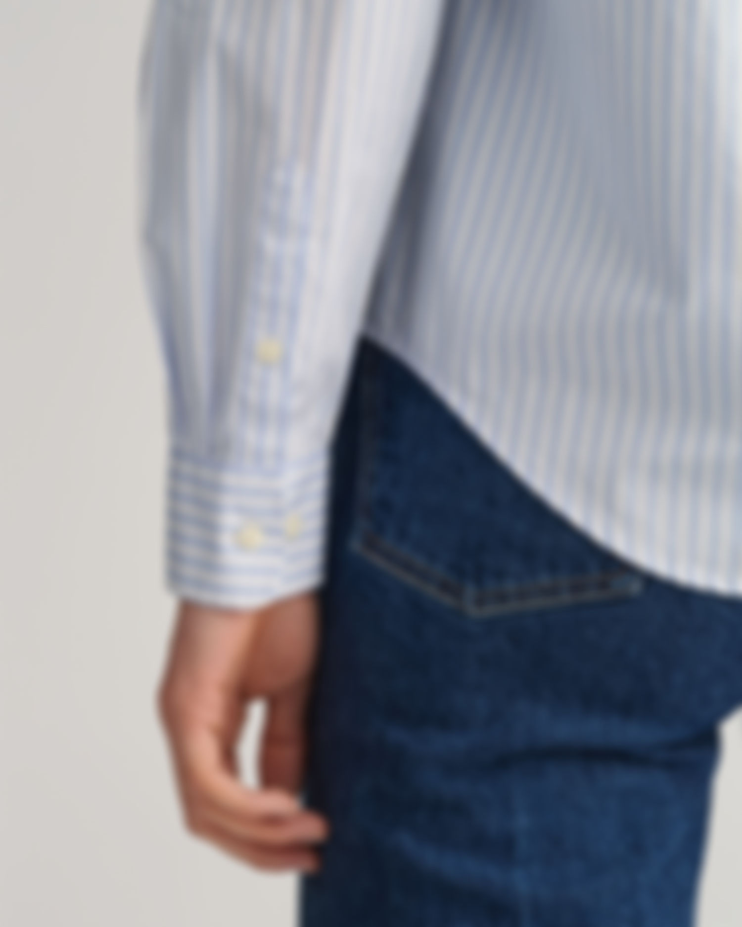 Regular Fit Striped Broadcloth Shirt