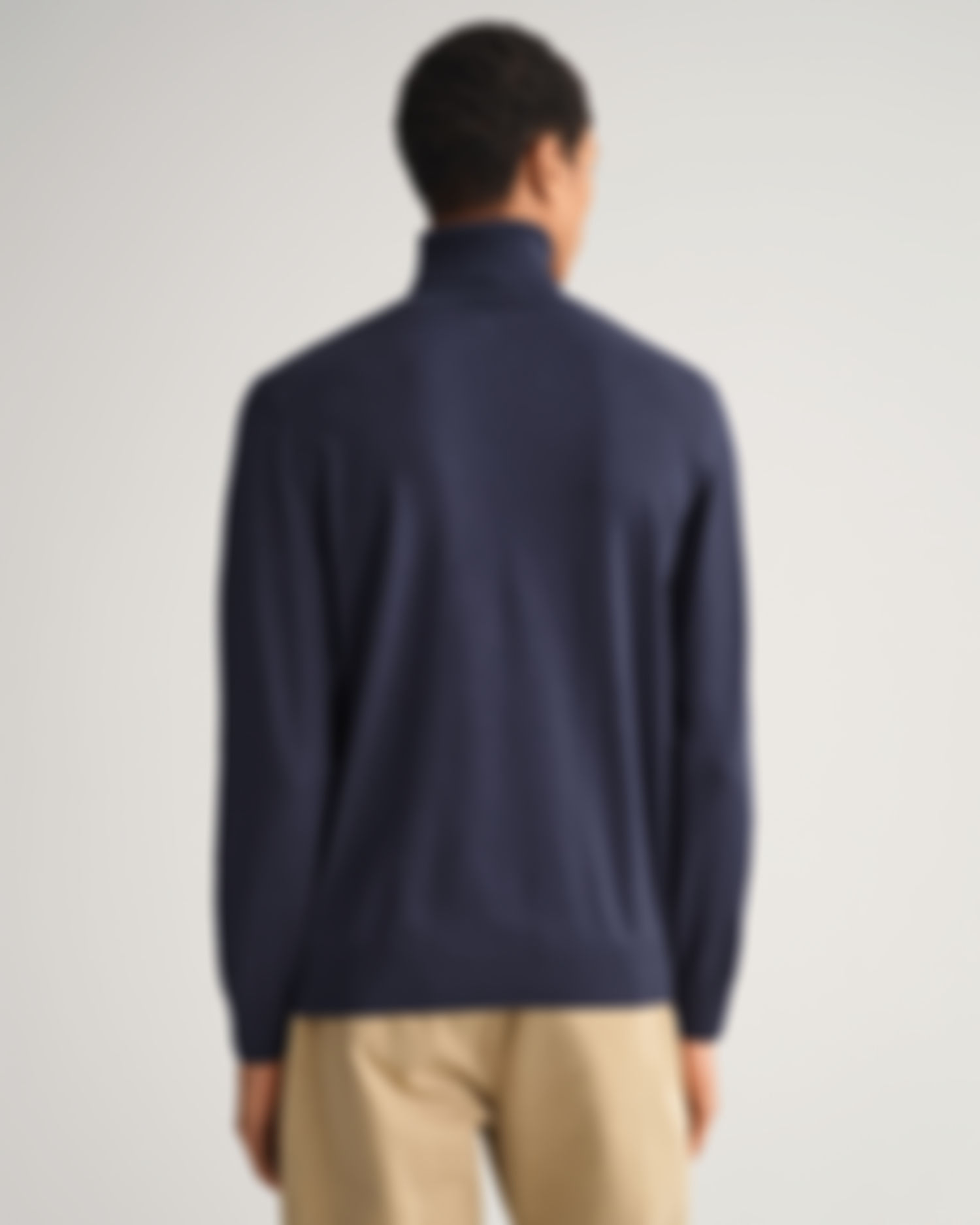 Cotton Cashmere Rollneck Sweater