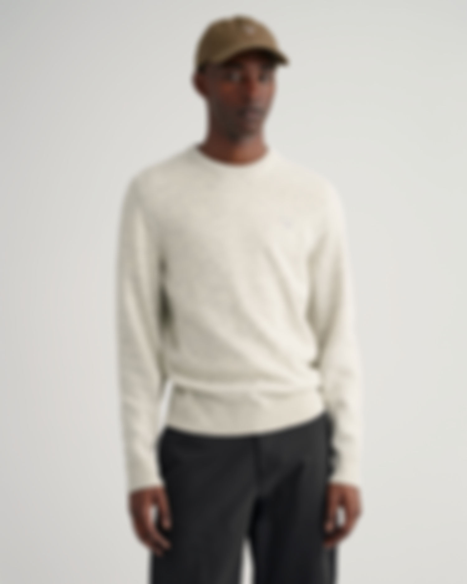 Neps Melange Crew Neck Sweater