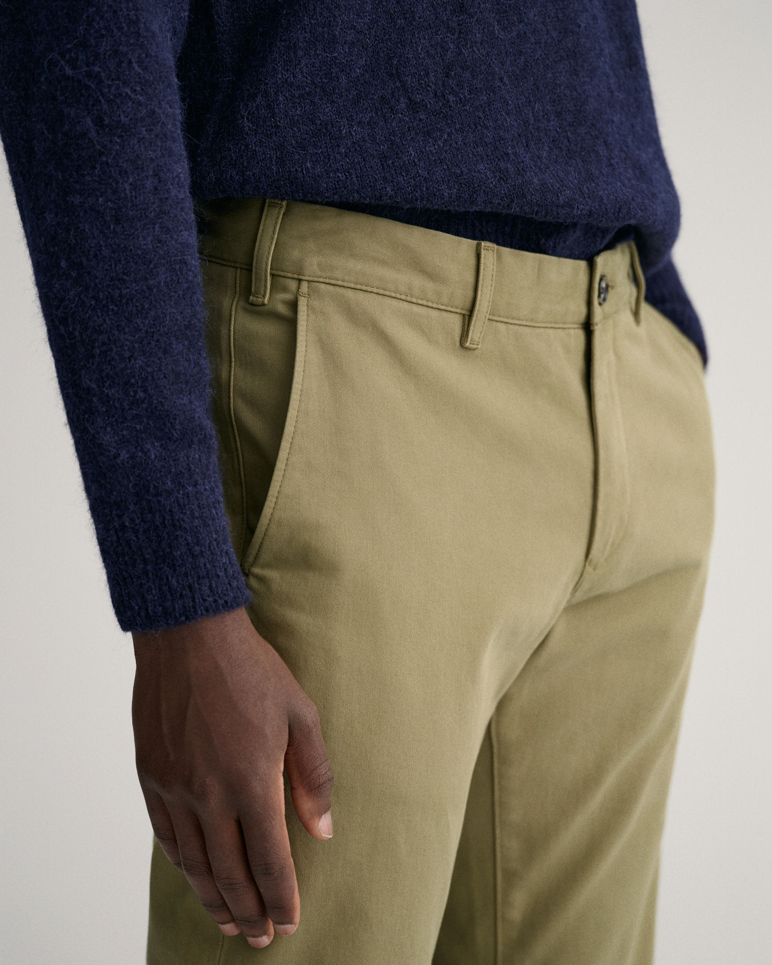 Hallden Slim Fit Comfort Super Chinos