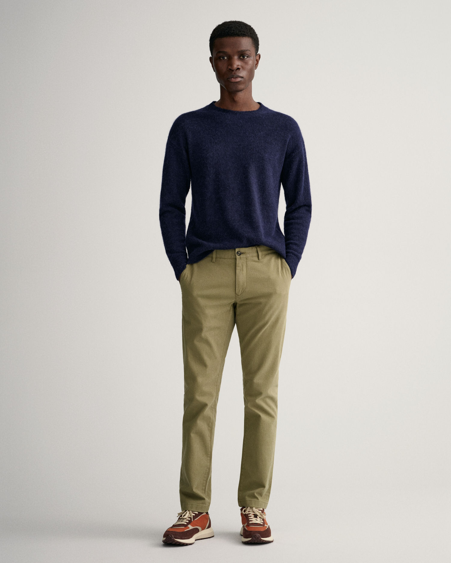 Hallden Slim Fit Comfort Super Chinos