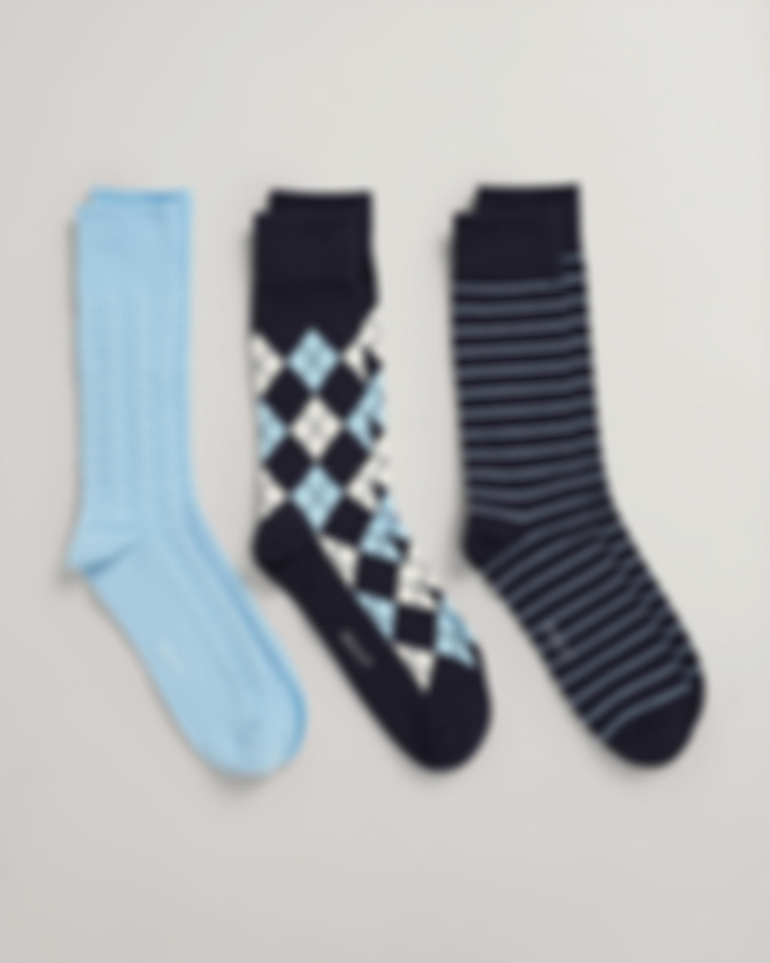 3-Pack Argyle Socks