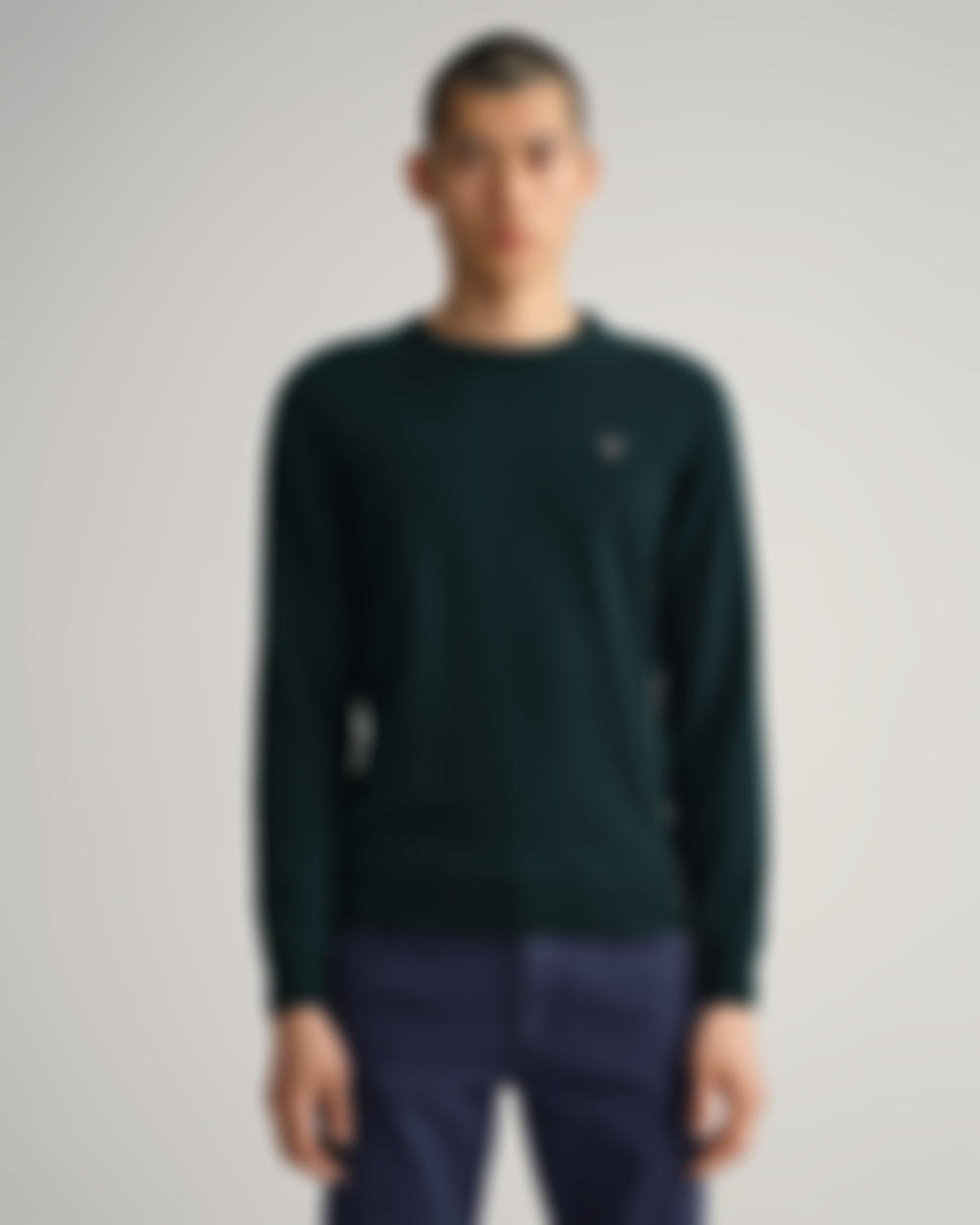 Super Fine Lambswool Crew Neck Sweater