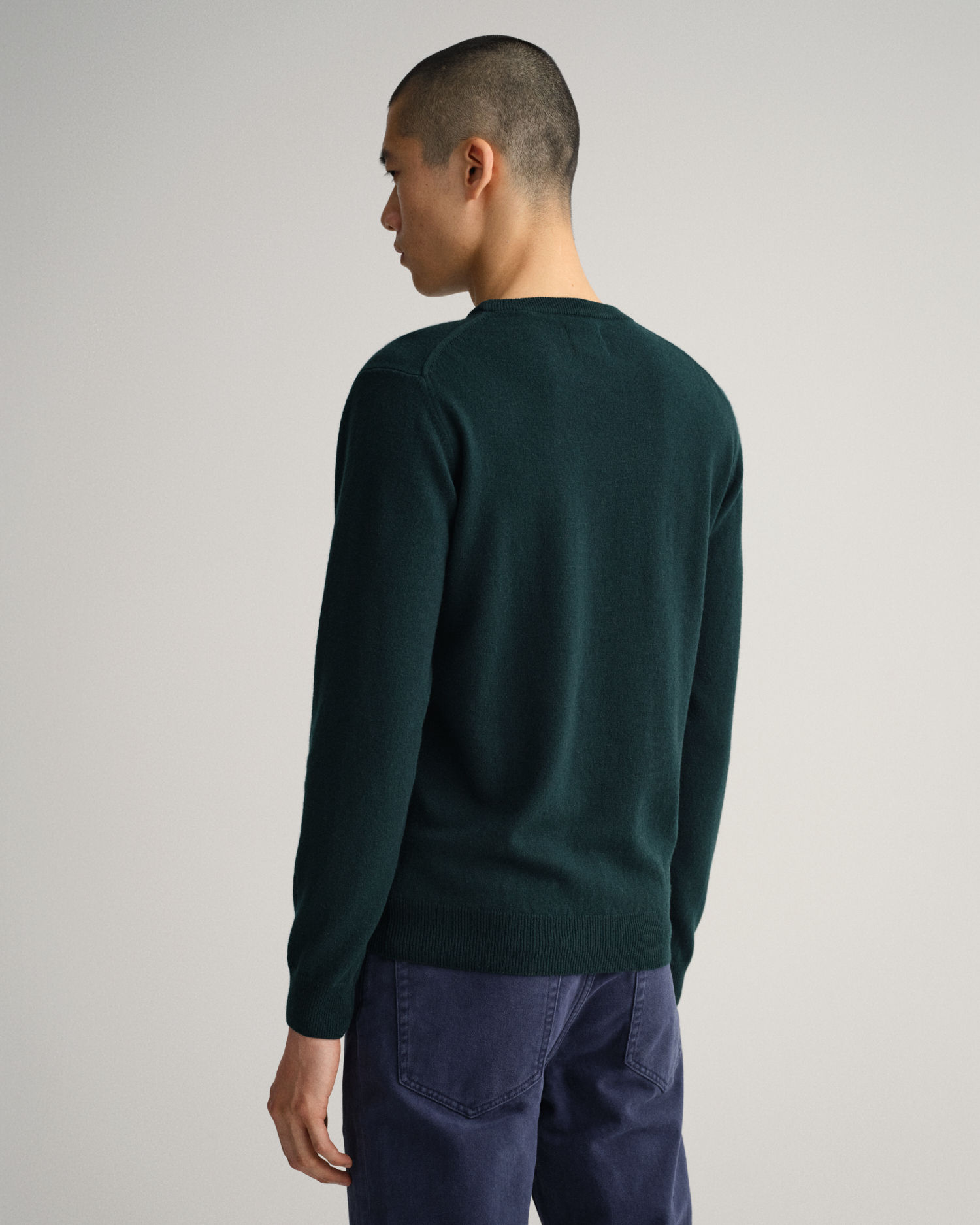 Super Fine Lambswool Crew Neck Sweater