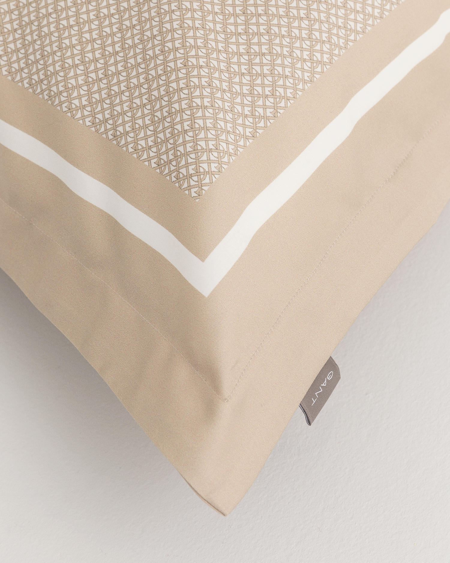 Border Monogram Pillowcase