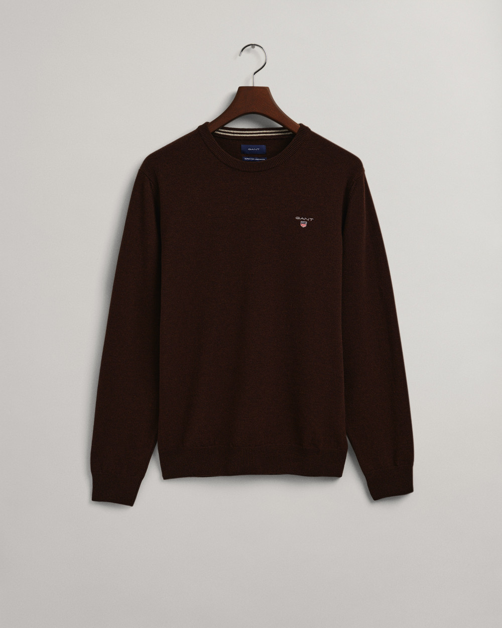 Super Fine Lambswool Crew Neck Sweater