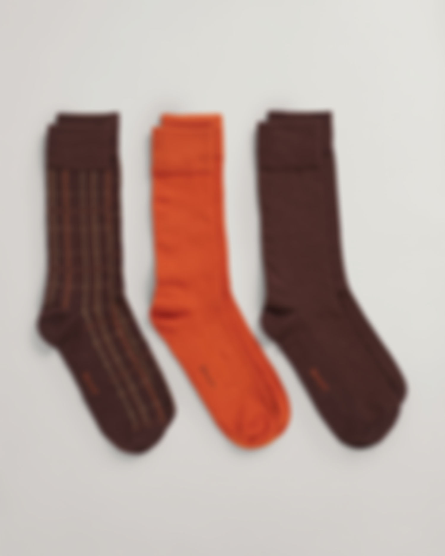 3-Pack Check Socks With Gift Box