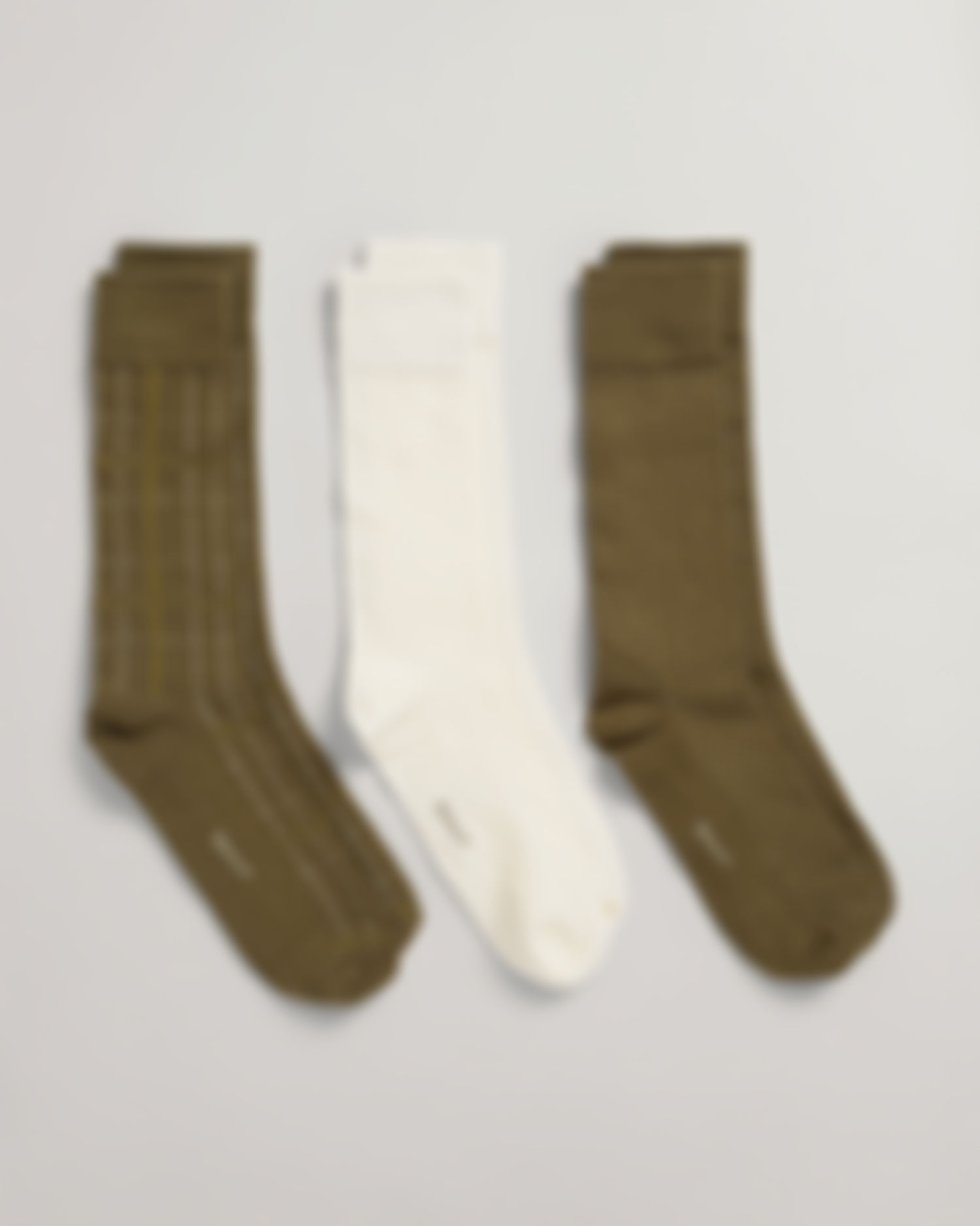 3-Pack Check Socks With Gift Box