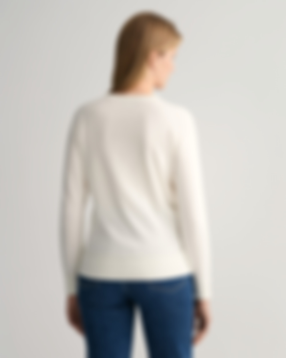 Light Cotton Crew Neck Sweater