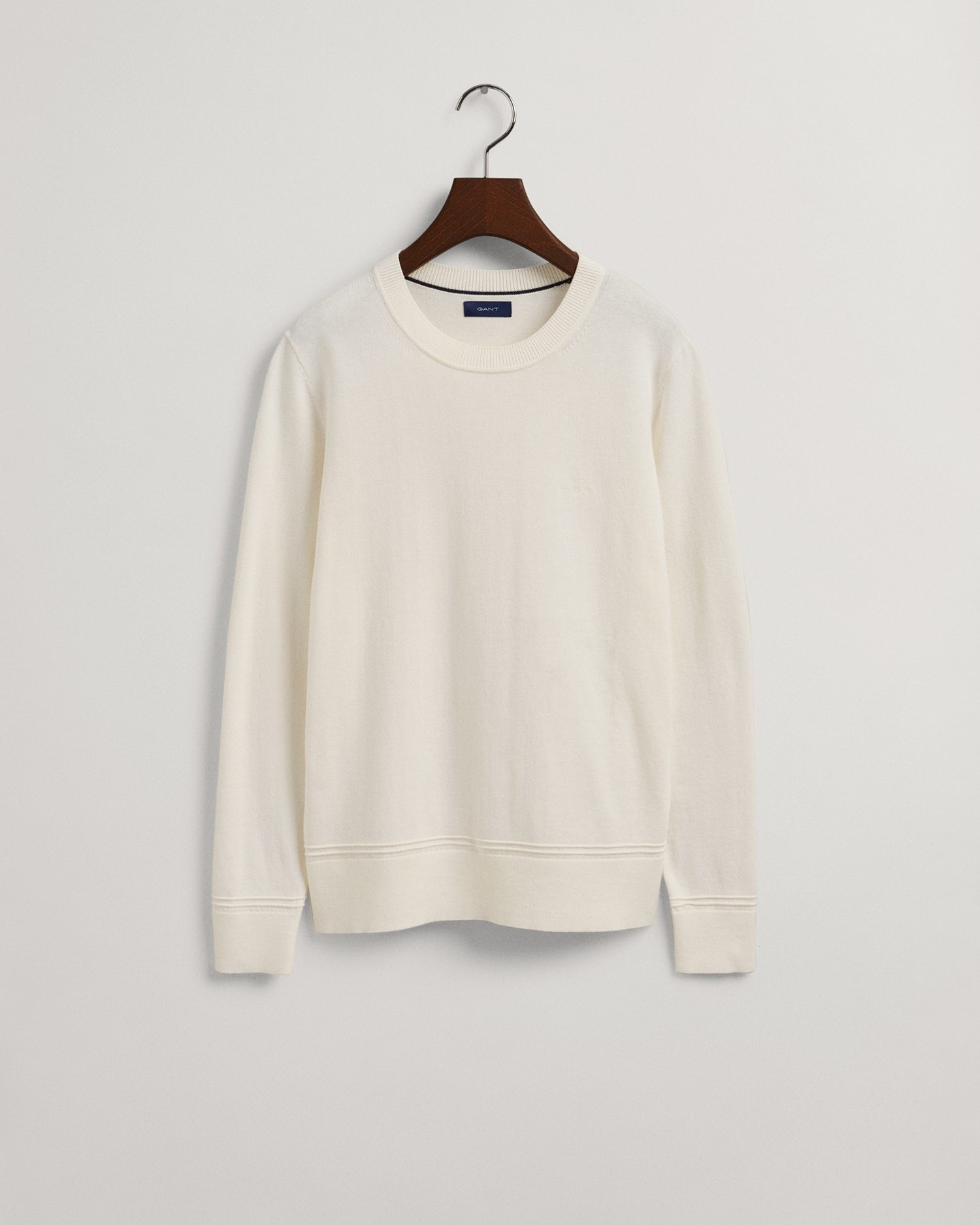 Light Cotton Crew Neck Sweater