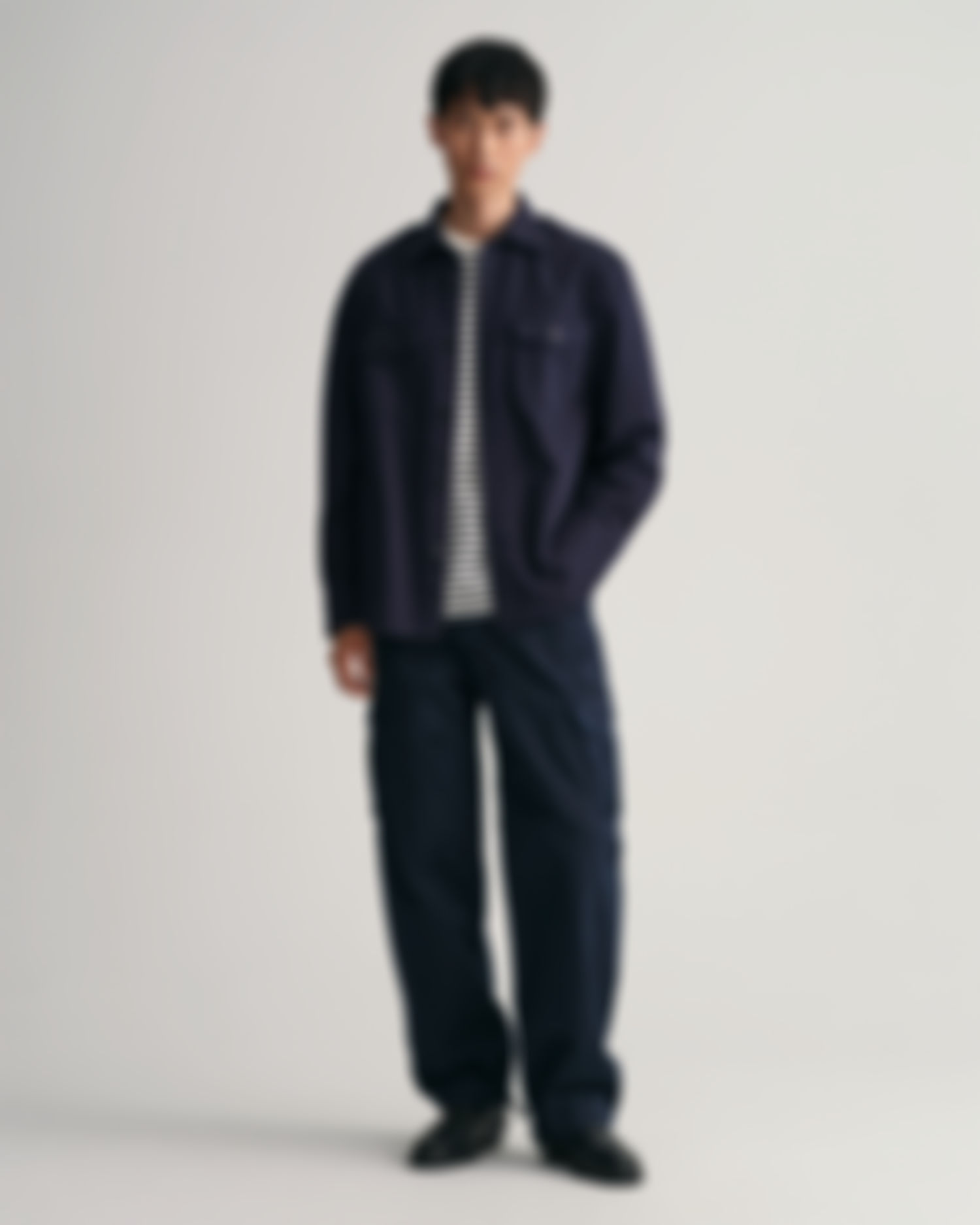 Twill-Skjorte i Relaxed-Fit