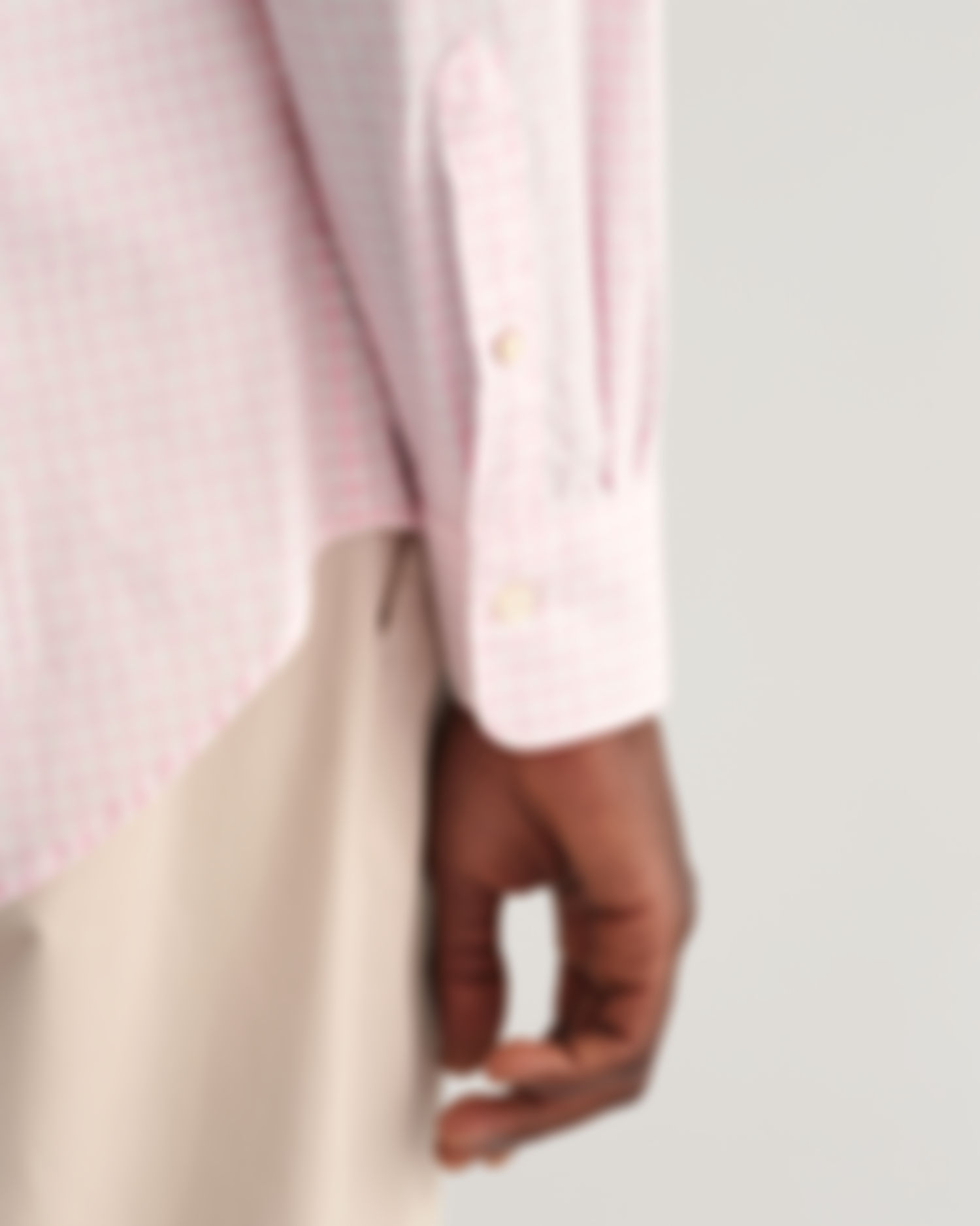 Regular Fit Gingham Broadcloth Shirt