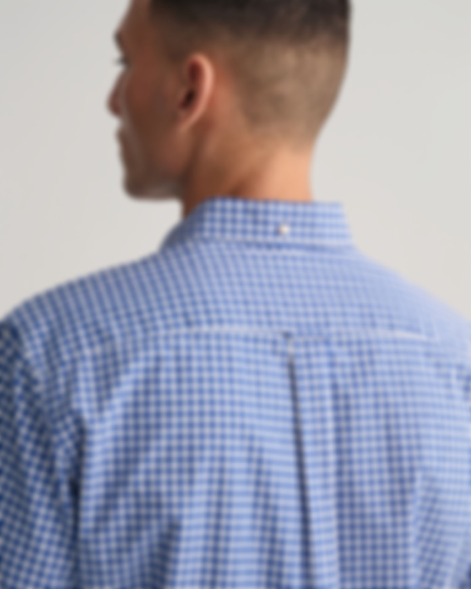 Regular Fit Broadcloth Gingham Short Sleeve Shirt