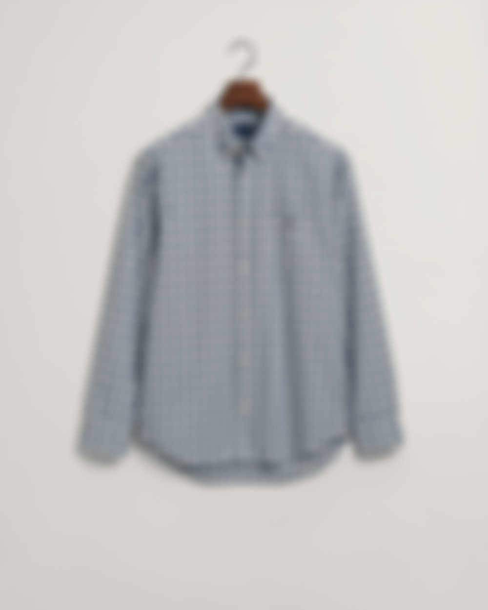 REG POPLIN MICRO CHECK SHIRT