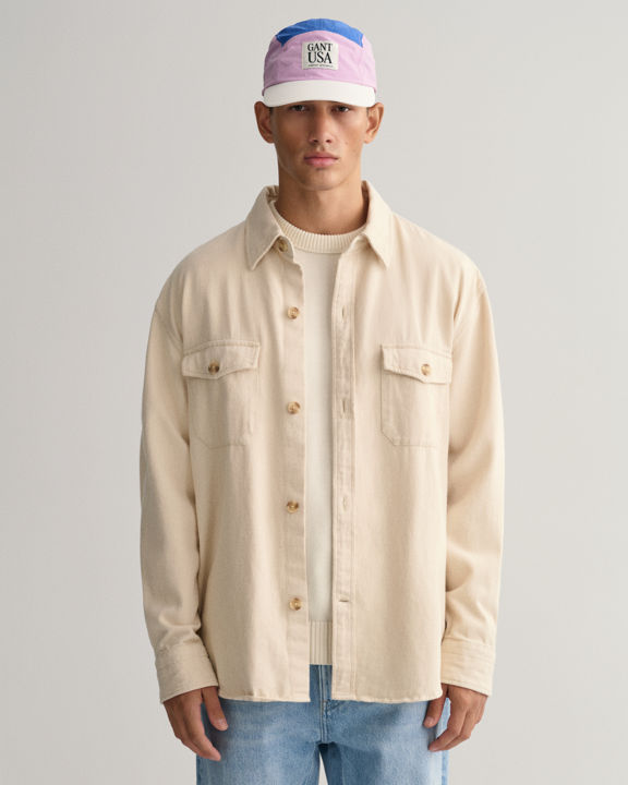 HEAVY TWILL OVERSHIRT