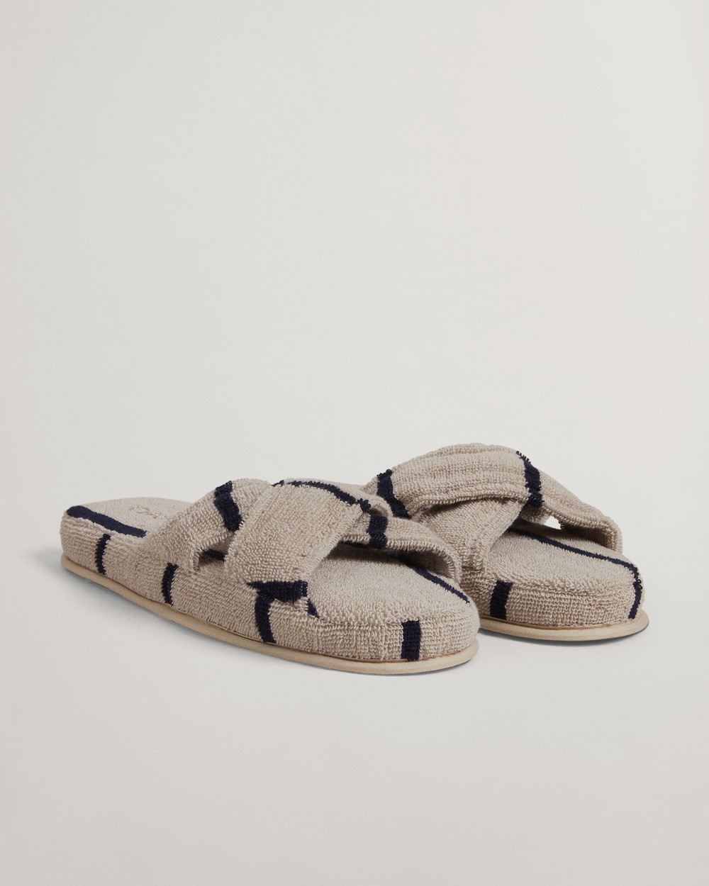 Stripe Cross Slippers