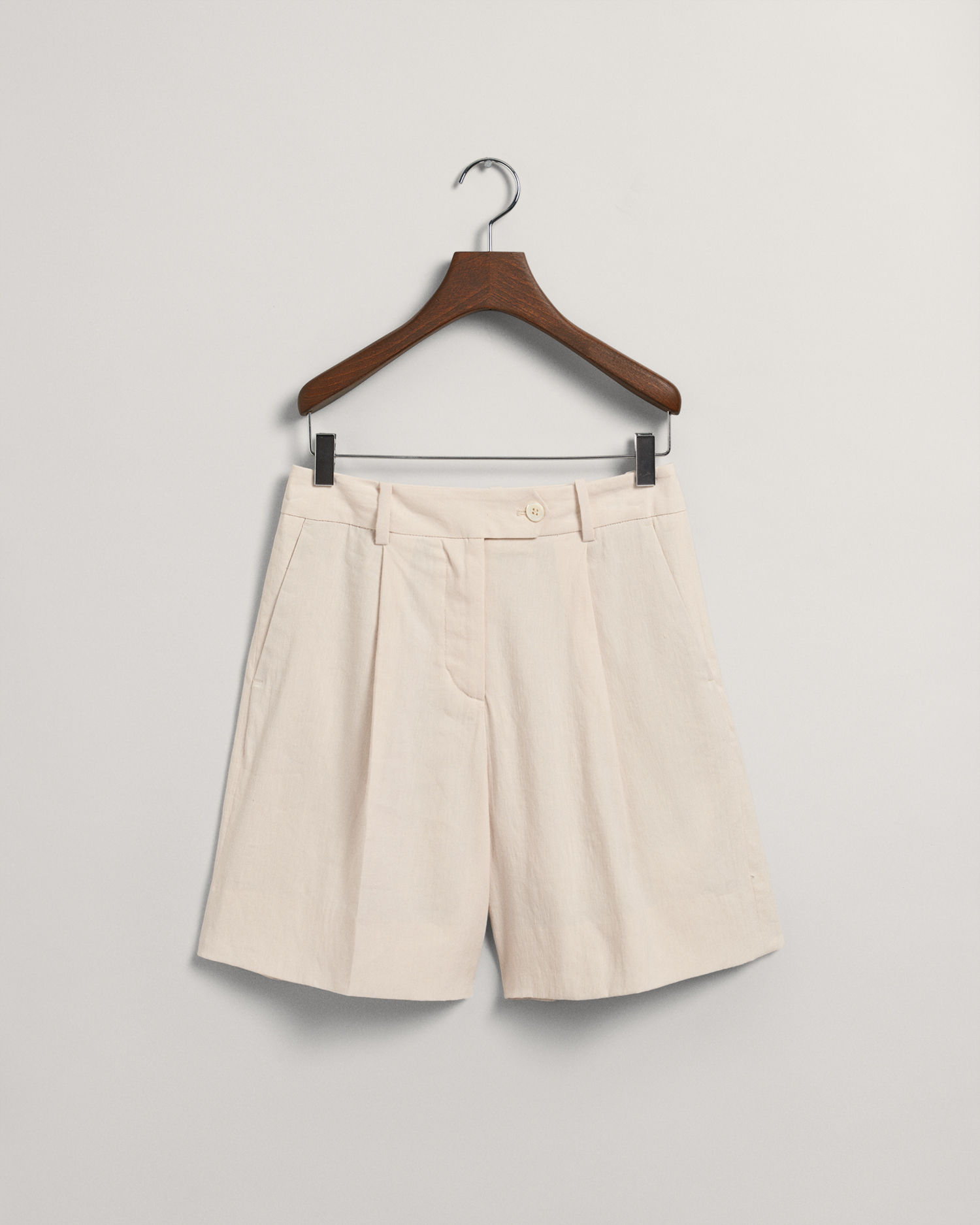 Linshorts med Stretch