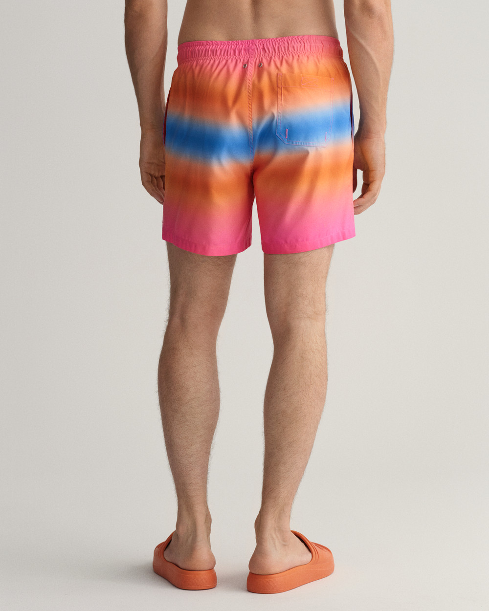 Classic Fit Gradient Print Swim Shorts