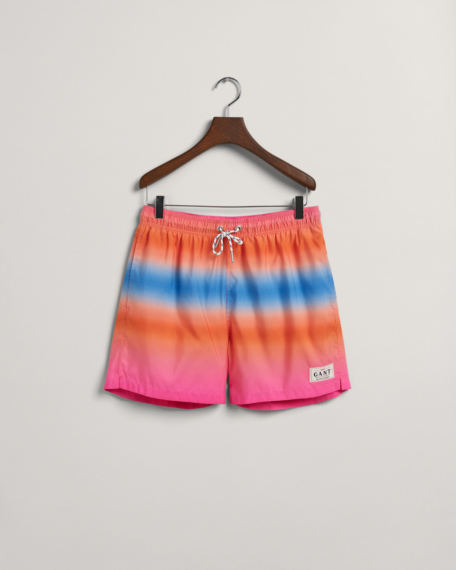 Classic Fit Gradient Print Swim Shorts