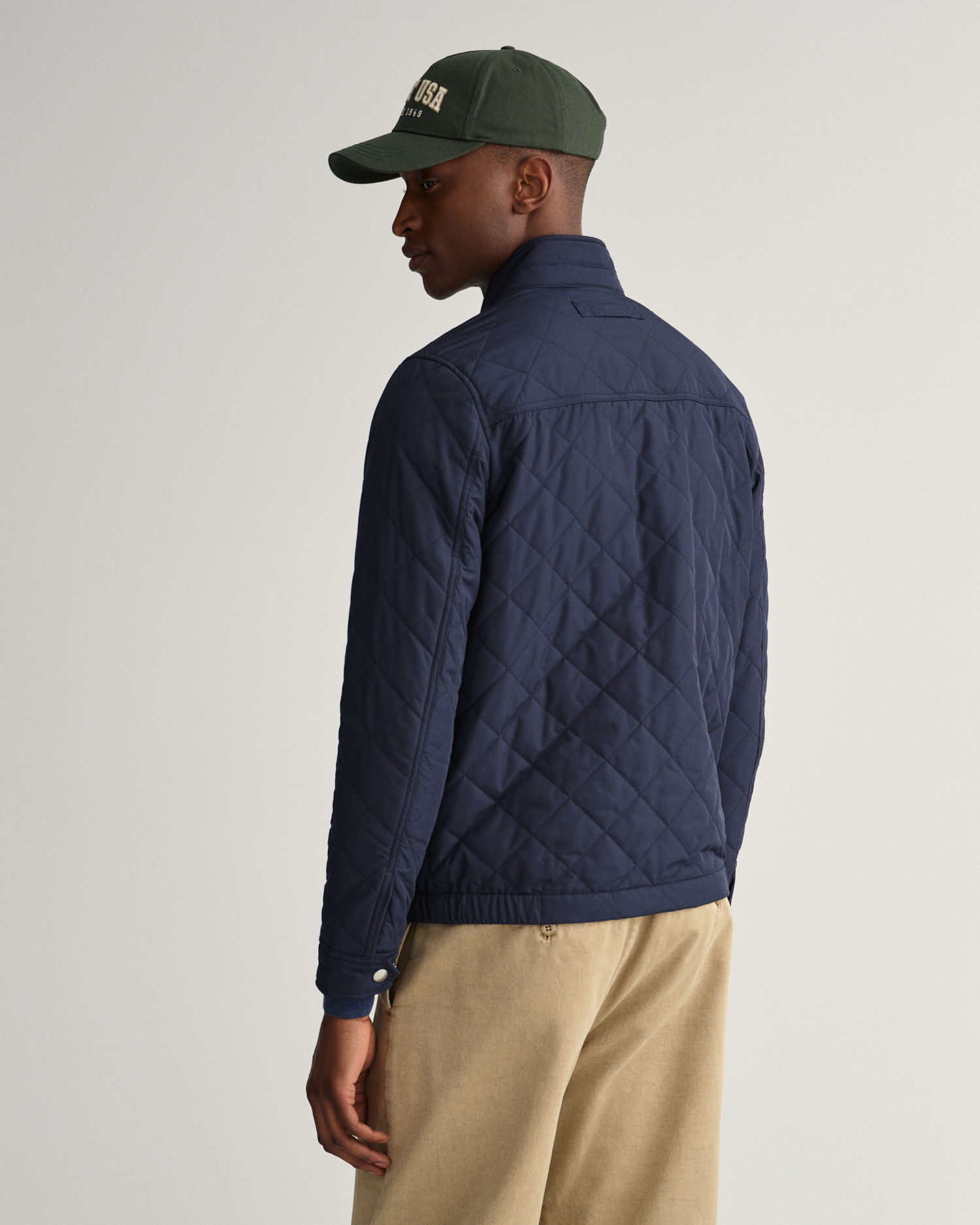 Quilted Windcheater-Jakke