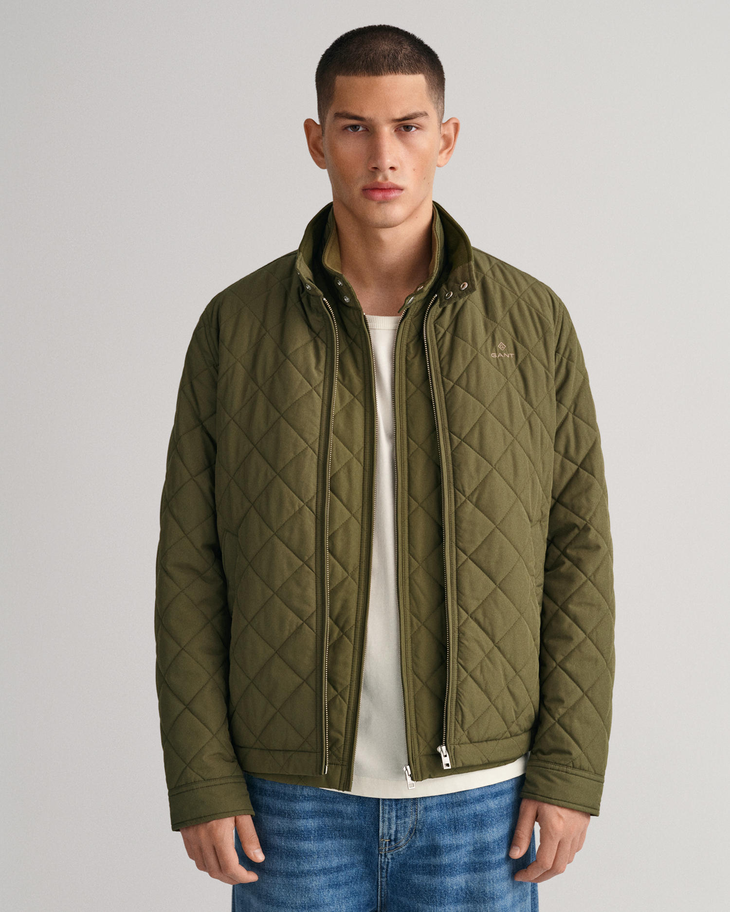 Quilted Windcheater-Jakke