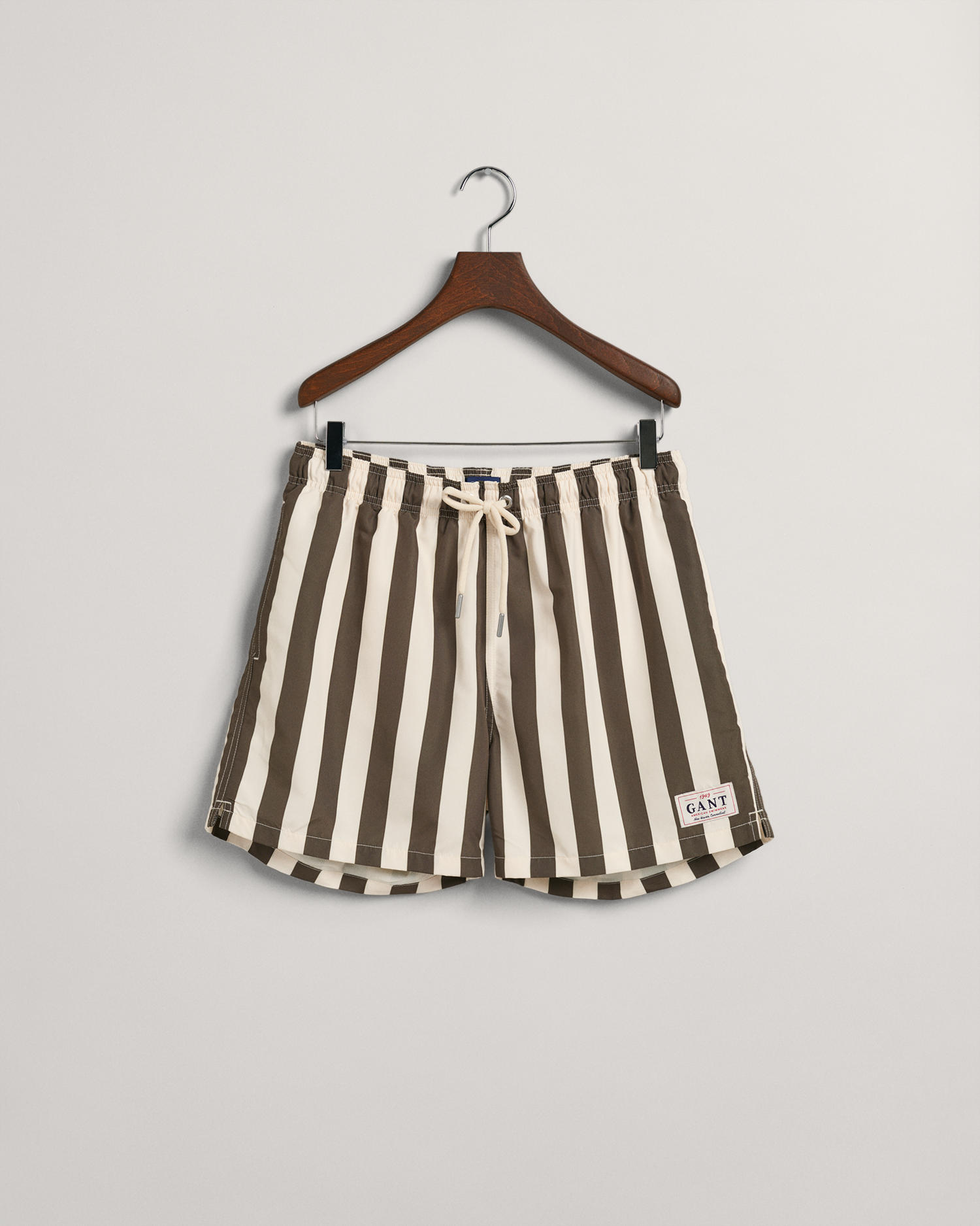 Classic Fit Block Stripe Swim Shorts