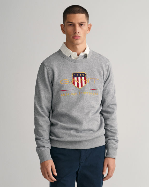 Archive Shield Crew Neck Sweatshirt