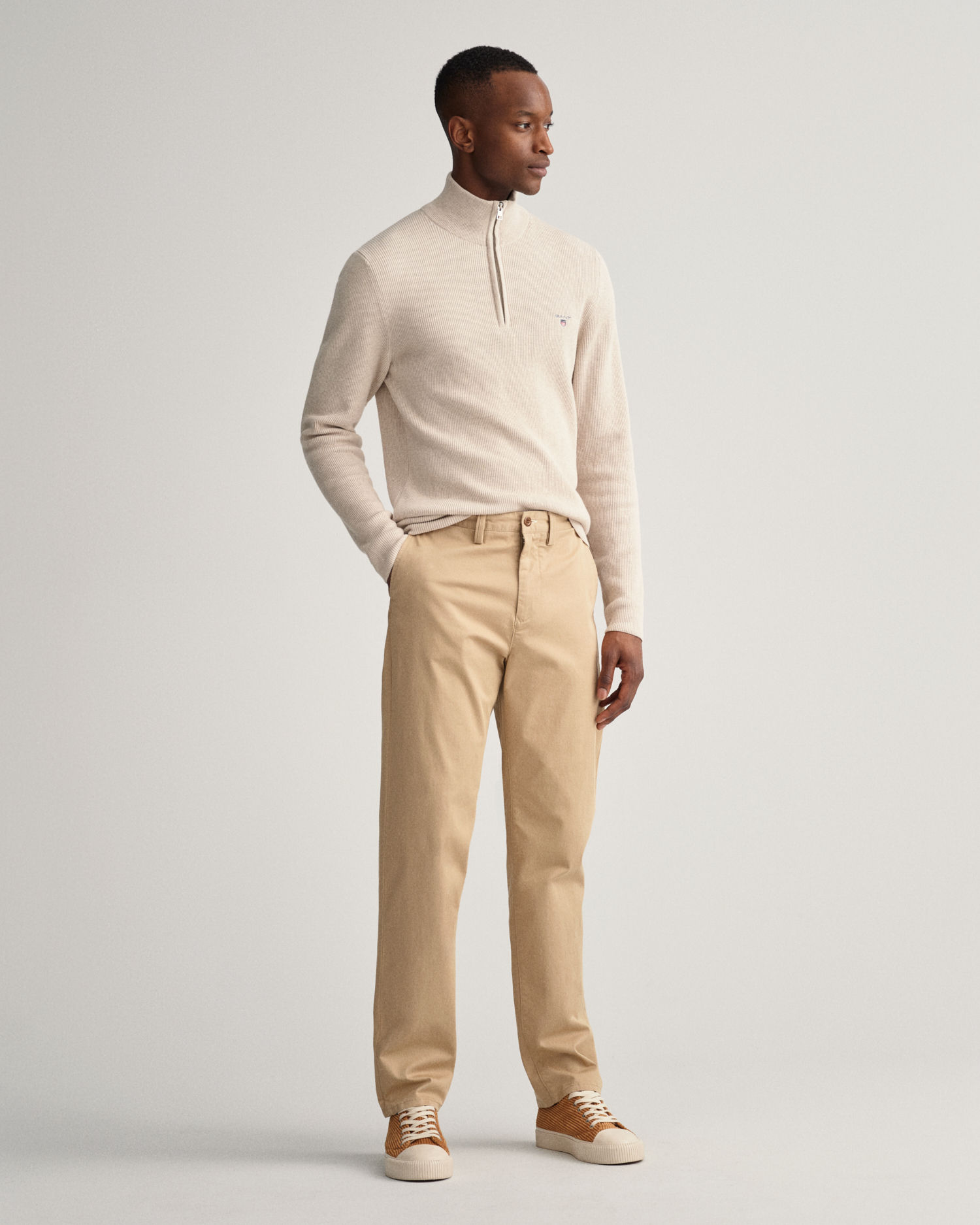 Allister Twill Chinos i Regular Fit