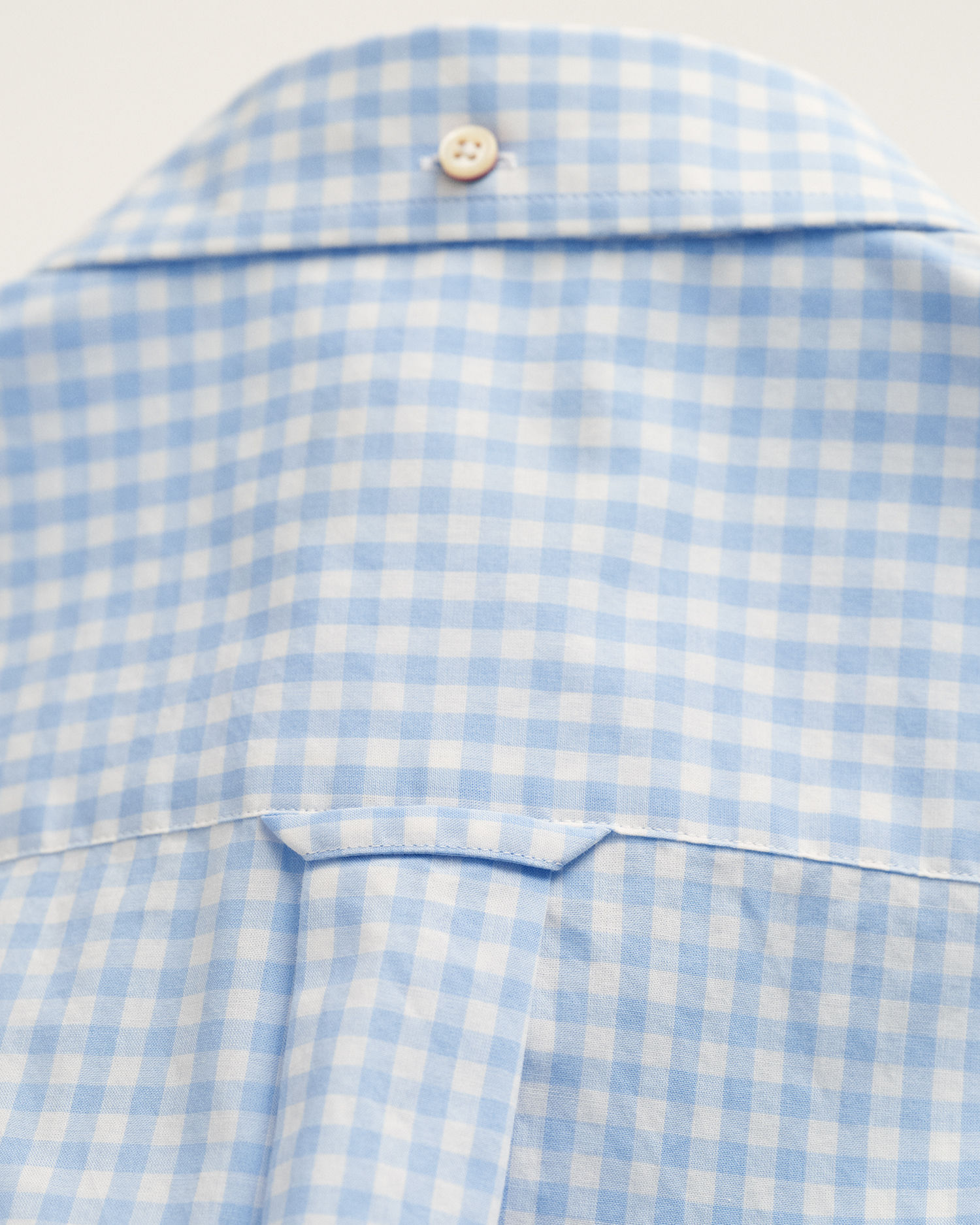 Regular Fit Broadcloth Gingham Short Sleeve Shirt