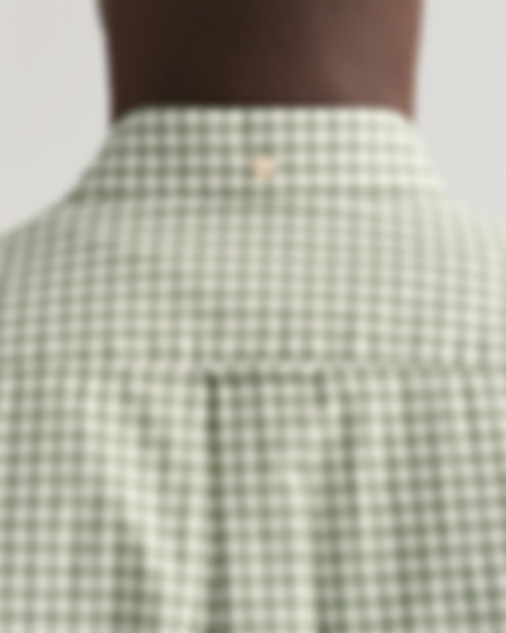 Regular Fit Broadcloth Gingham Short Sleeve Shirt