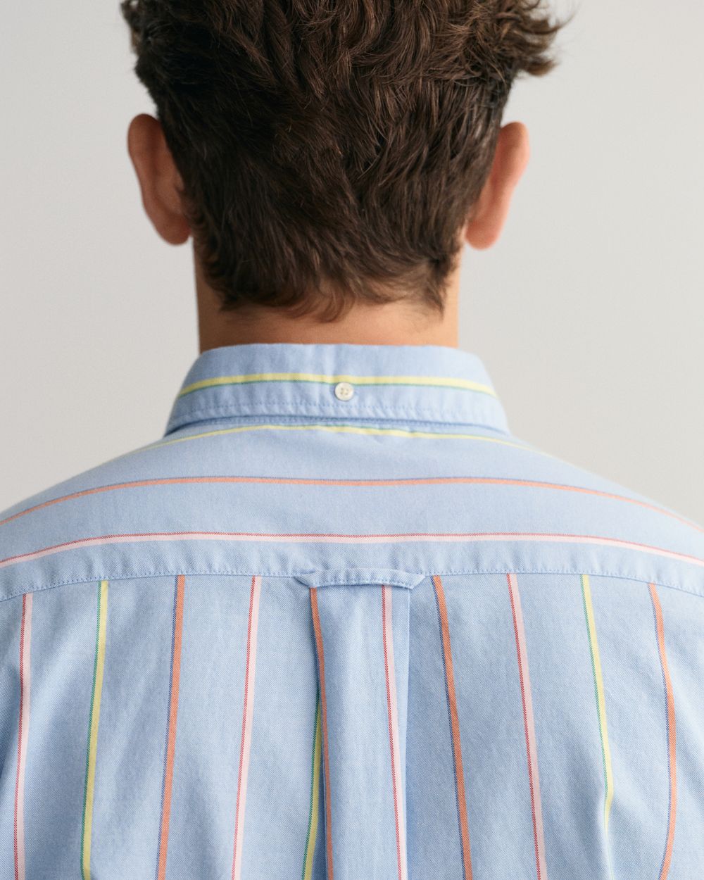 Oxford Skjorte 'Aabjørn' - Navy/White Block