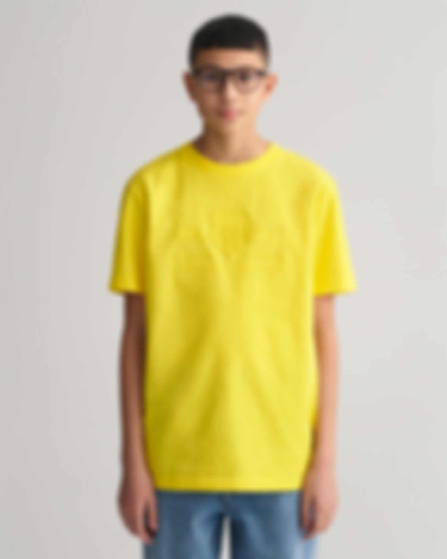 Teens Ensfarget Archive Shield T-Skjorte