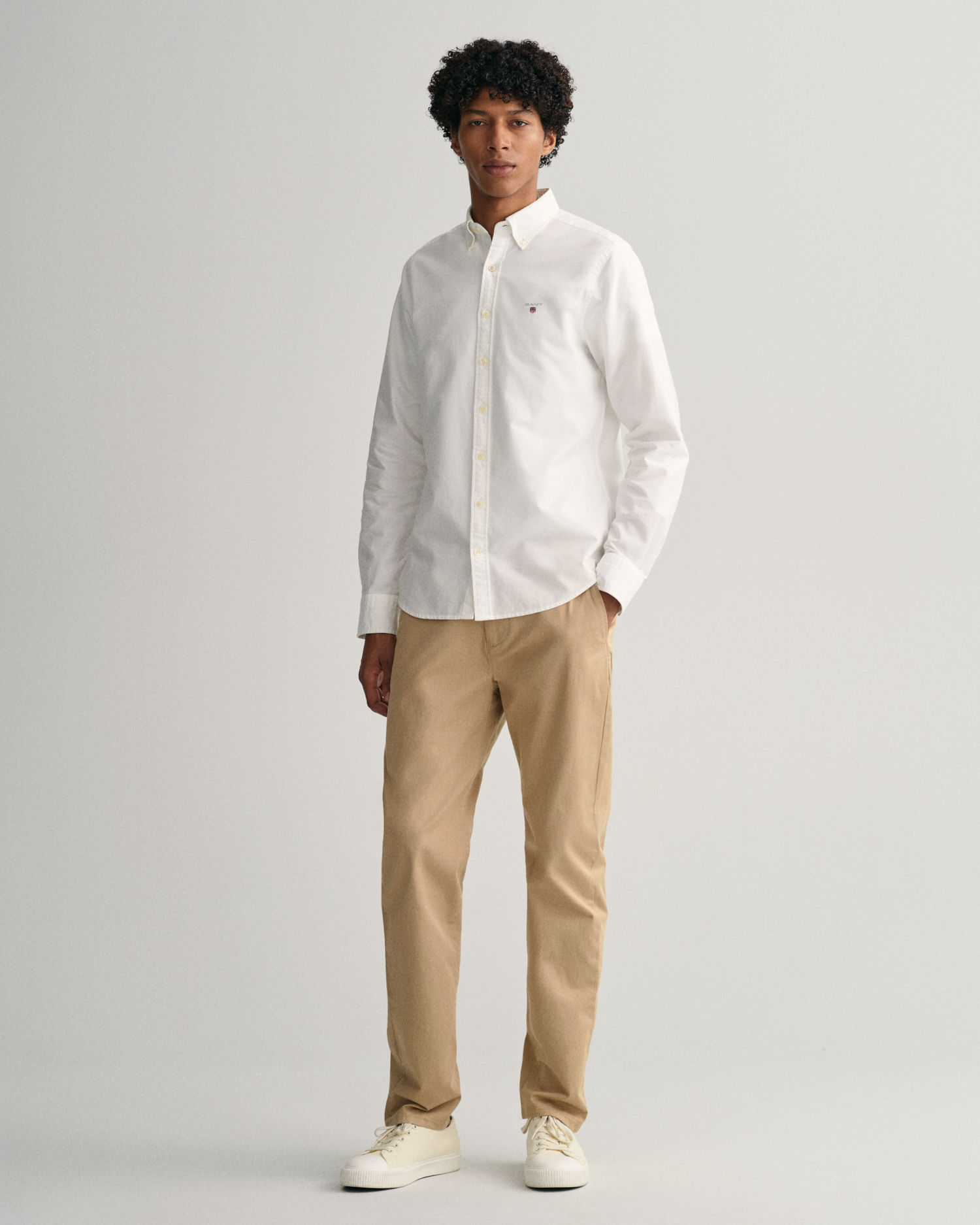 Slim Fit Oxford-skjorte