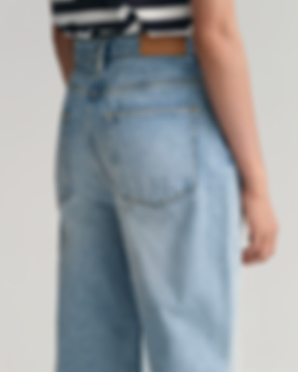 Teen Girls Wide Leg Jeans