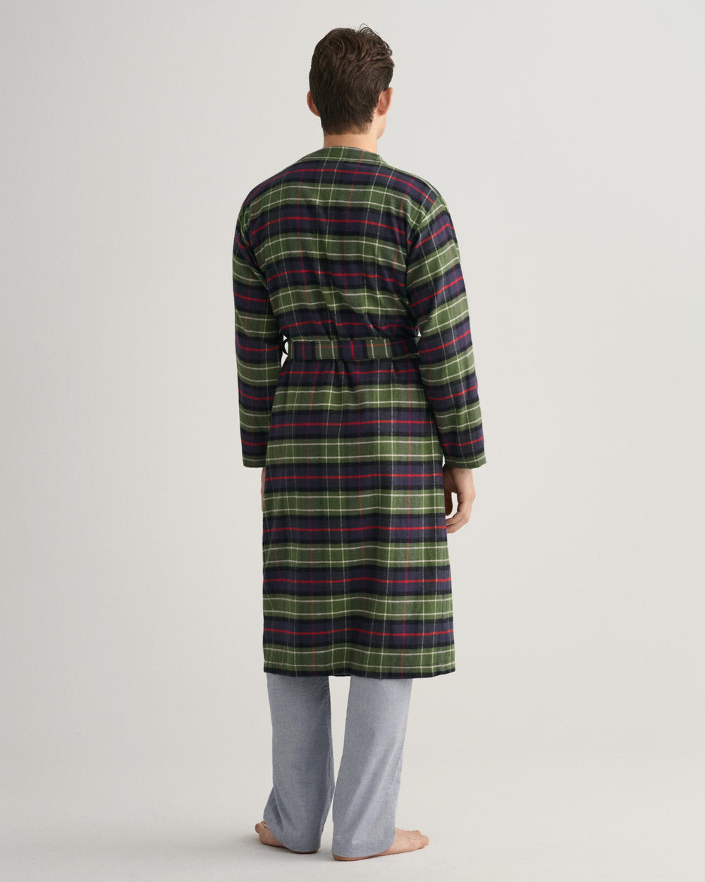 Unisex Flanell-Morgenkåpe