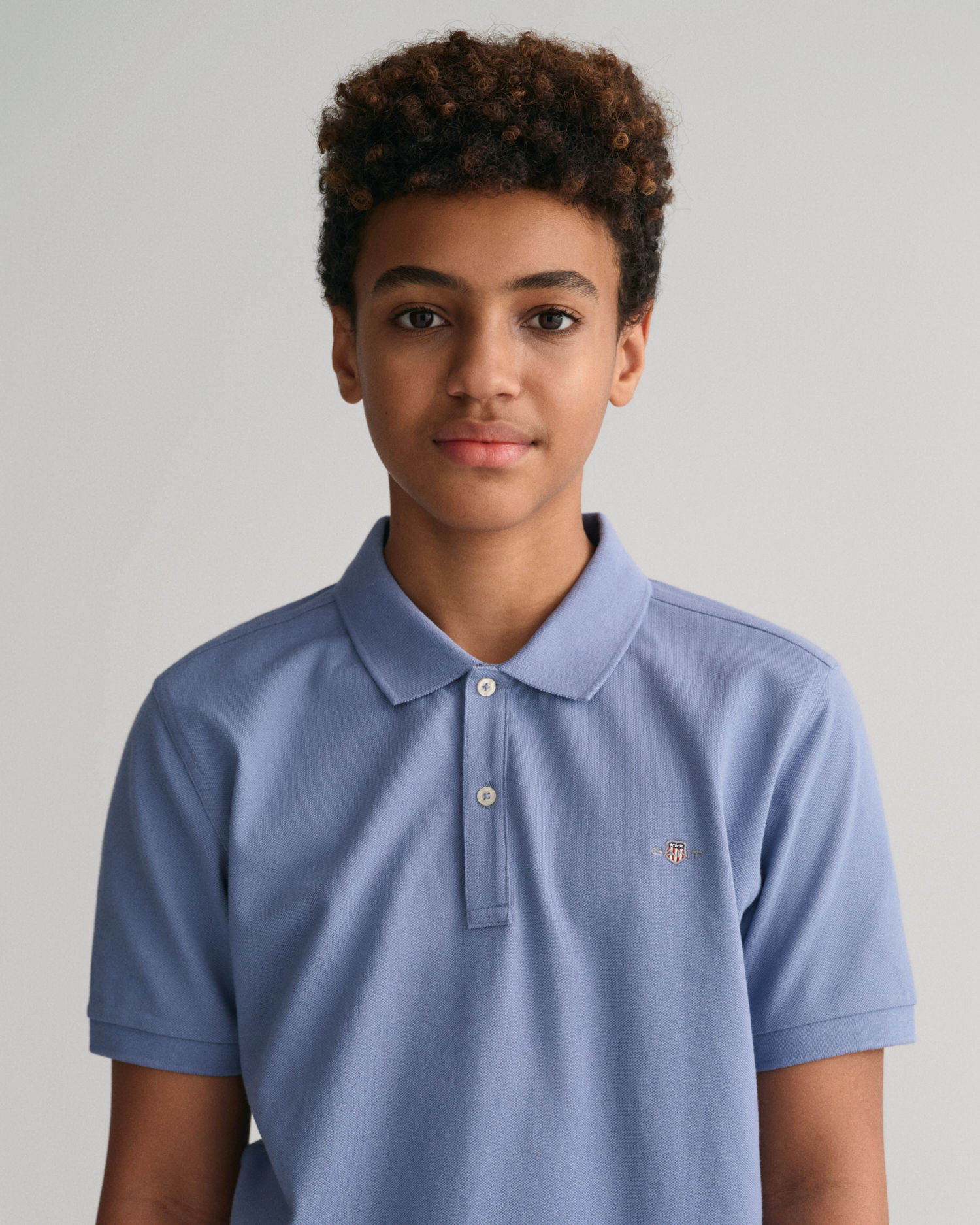 Teens Shield Piqué Polo Shirt 