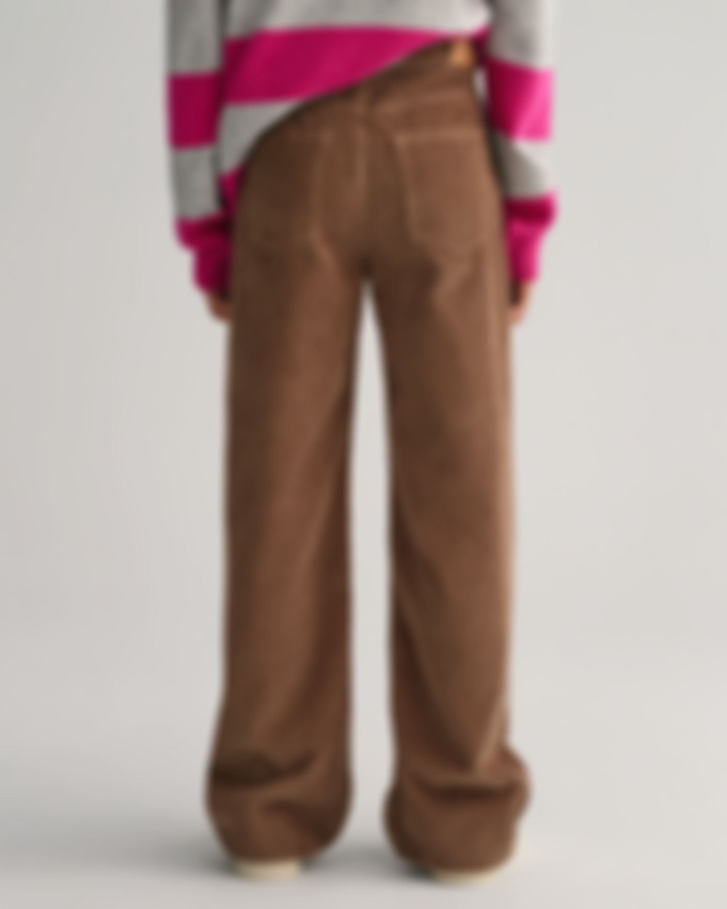 Teen Girls Wide Leg Corduroy-bukser 