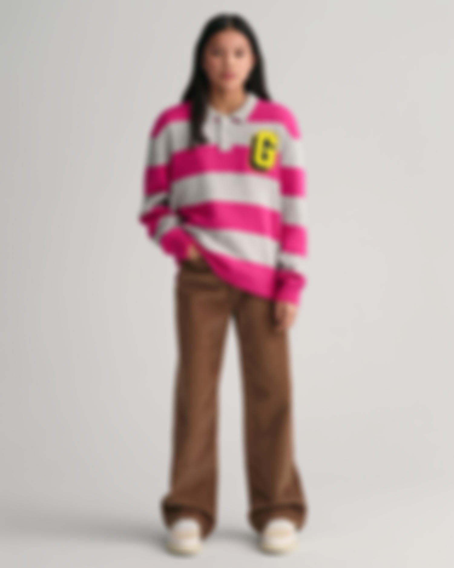 Teen Girls Wide Leg Corduroy-bukser 