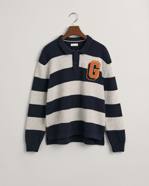 Tenåringer Striped Knitted Rugger 