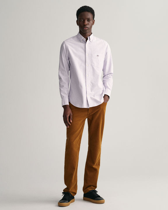 REG OXFORD BANKER STRIPE SHIRT