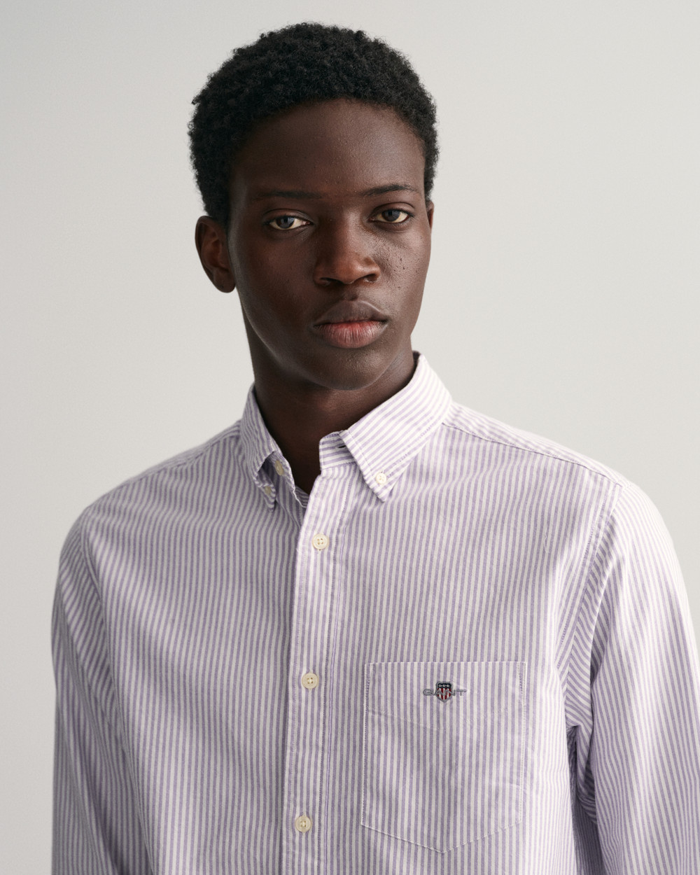 REG OXFORD BANKER STRIPE SHIRT