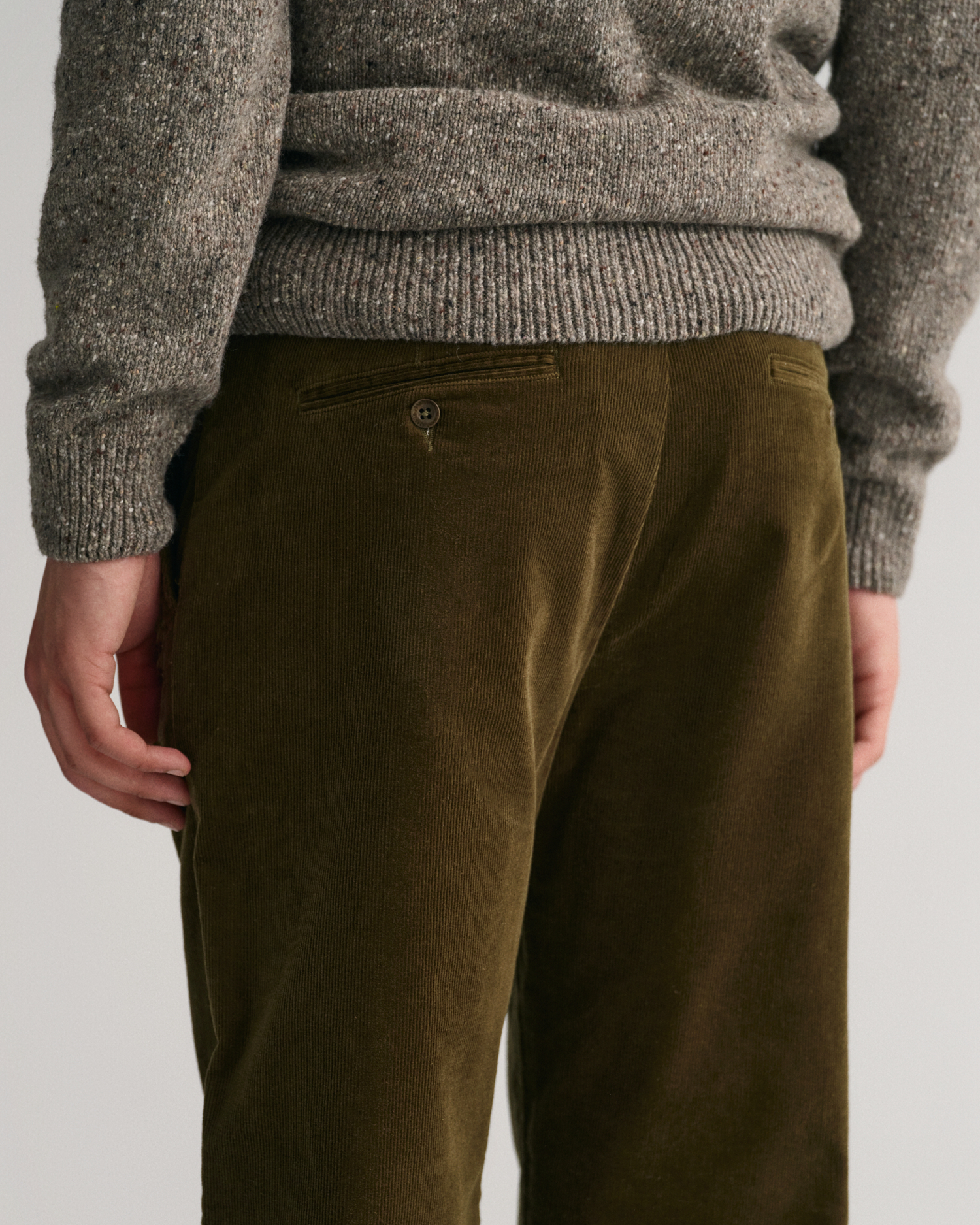 Regular Fit Corduroy Chinos 