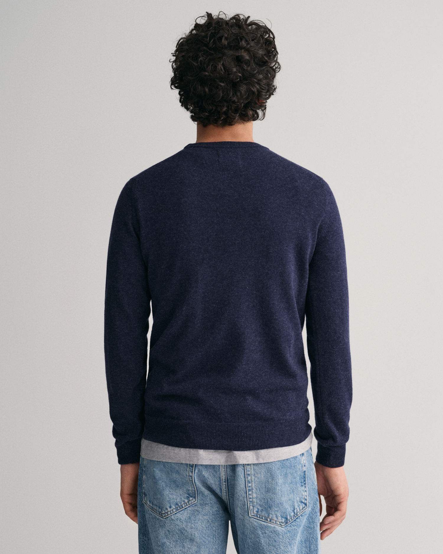 SUPERFINE LAMBSWOOL C-NECK