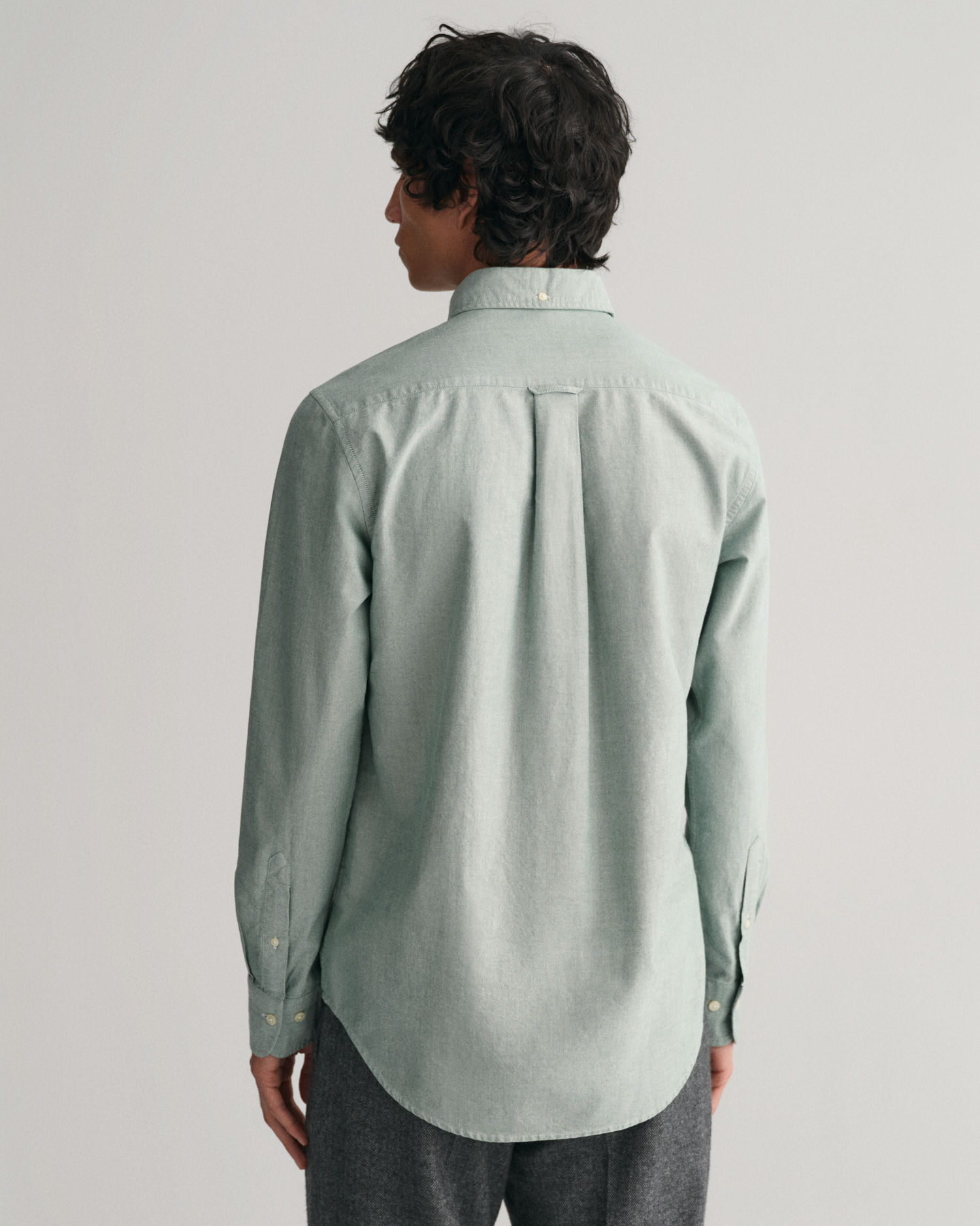 K/æ Oxford Skjorte 'Tinglev' - Thyme Stripe One