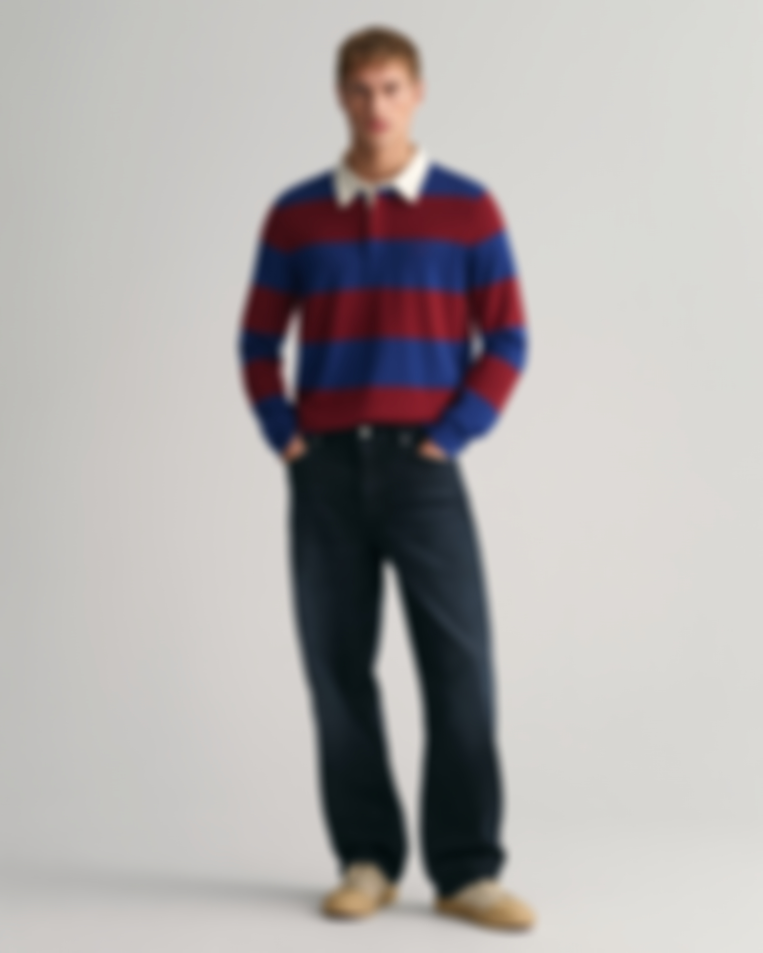 Barstripe Merino Wool Rugger 