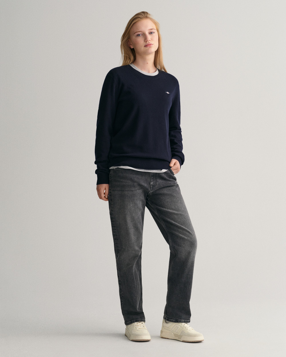 Tenåringer Shield Lambswool Crew Neck Genser 