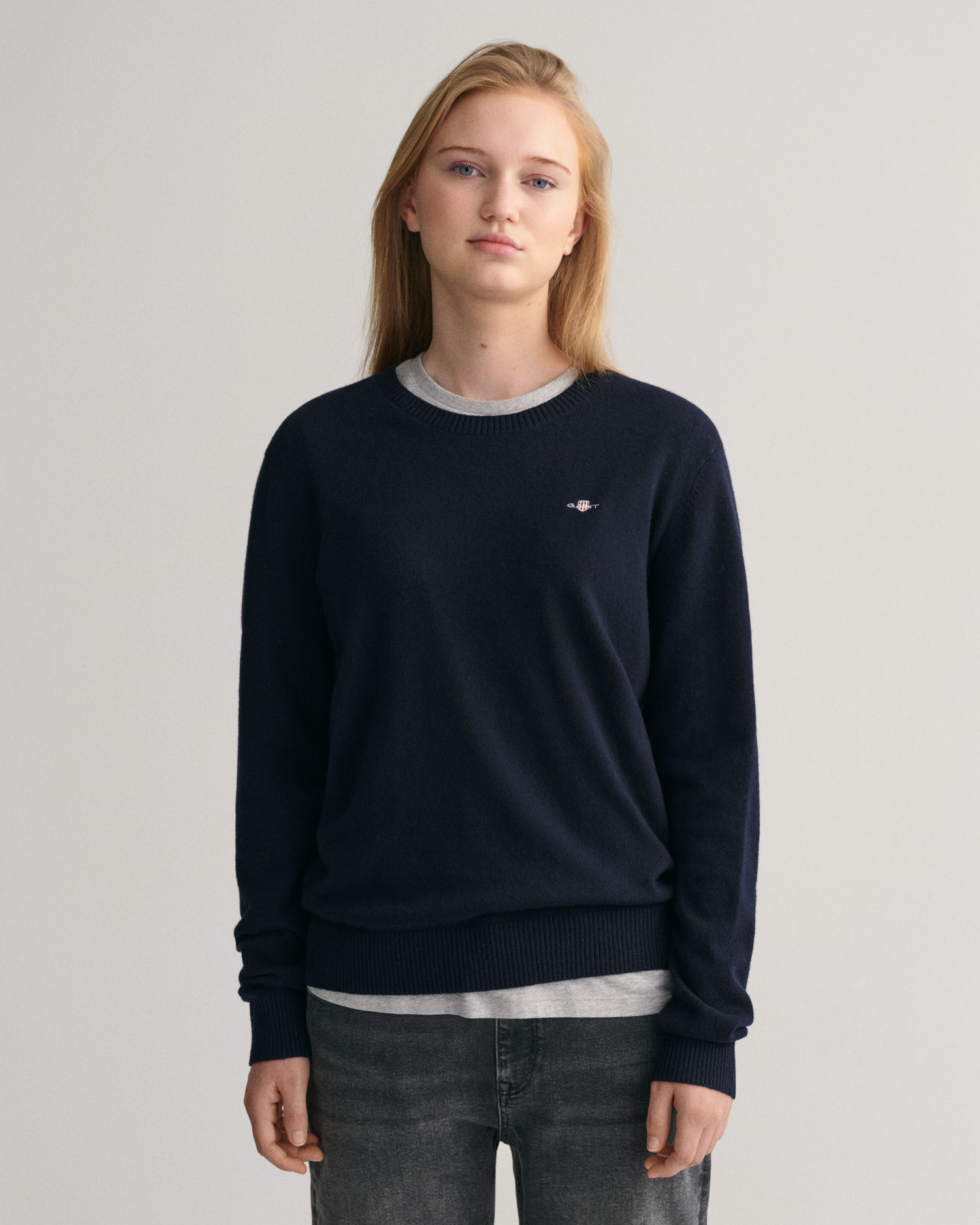 Tenåringer Shield Lambswool Crew Neck Genser 