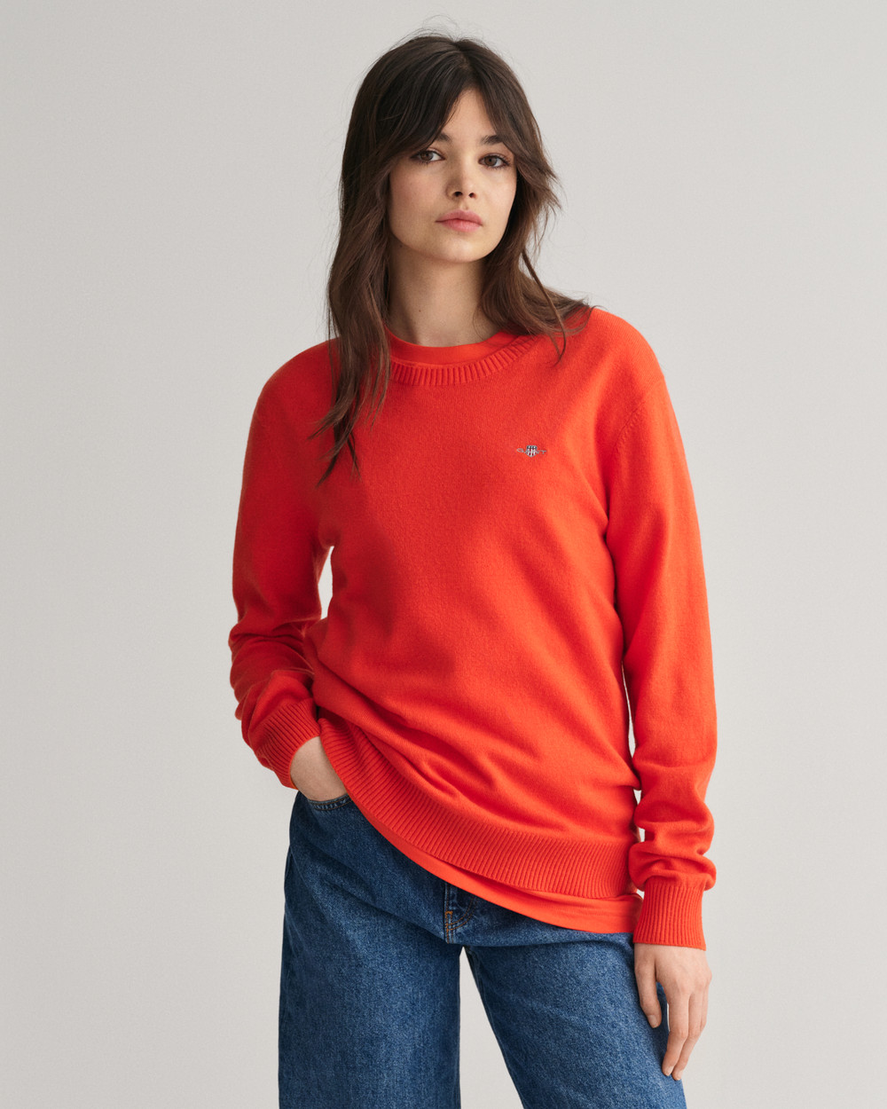 Tenåringer Shield Lambswool Crew Neck Genser 